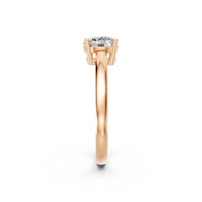 4 Prong Solitaire Ring