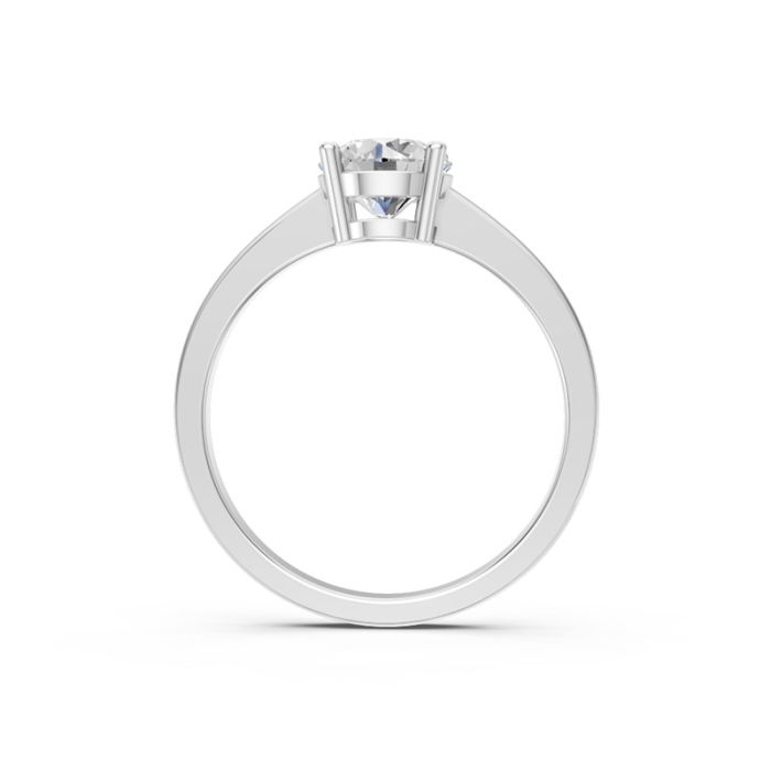 4 Prong Solitaire Ring