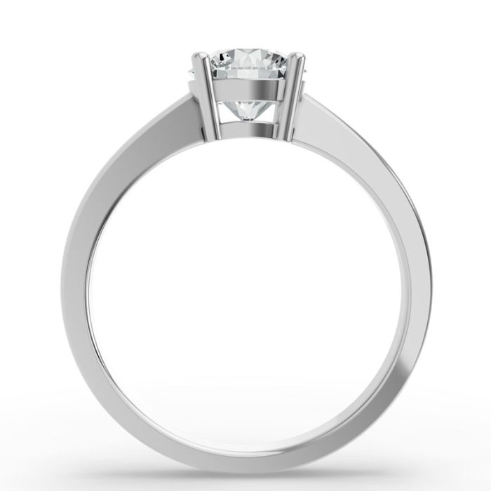 4 Prong Solitaire Ring