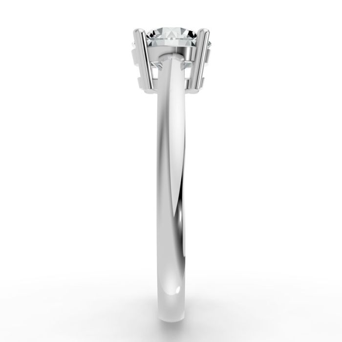 4 Prong Solitaire Ring