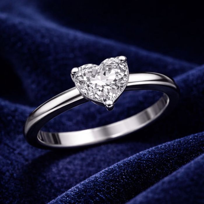 3 Prong Solitaire Ring