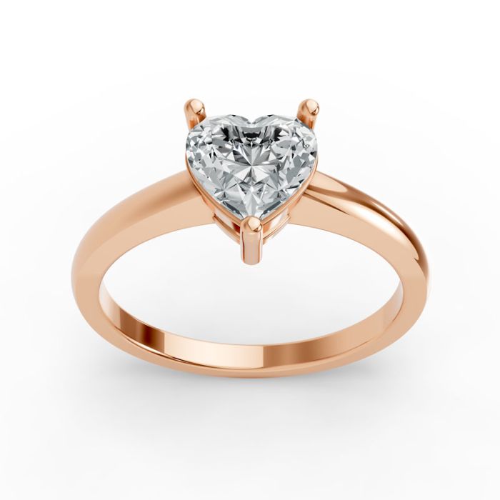 3 Prong Solitaire Ring