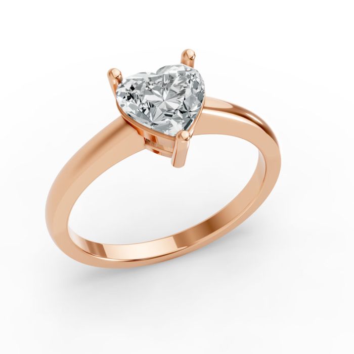 3 Prong Solitaire Ring