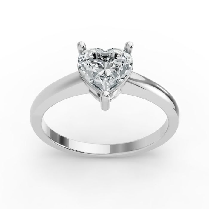 3 Prong Solitaire Ring