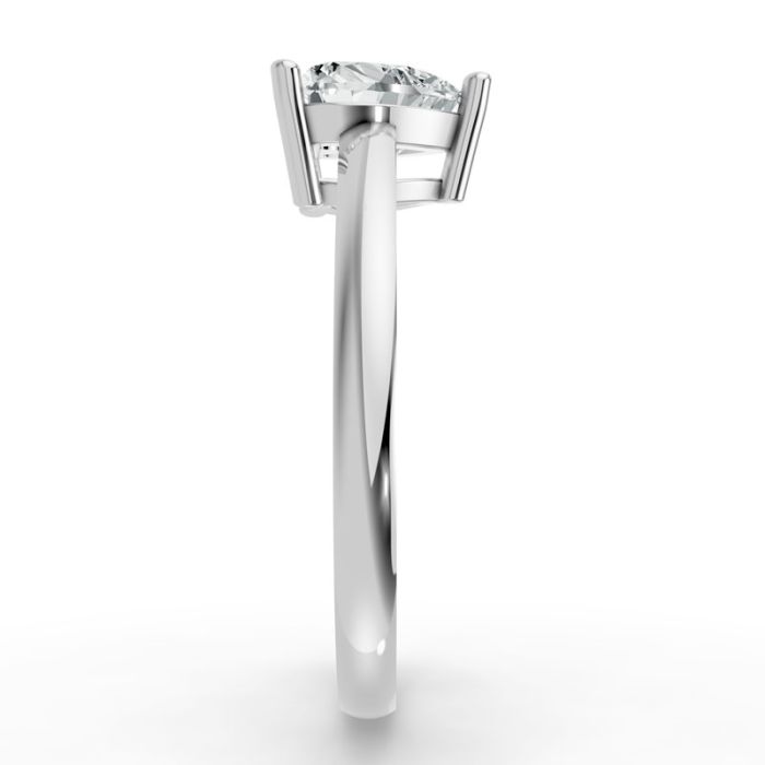 3 Prong Solitaire Ring