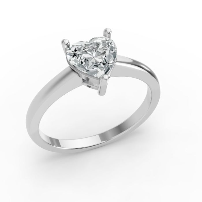 3 Prong Solitaire Ring
