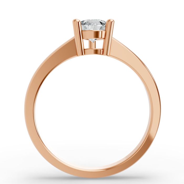 3 Prong Solitaire Ring