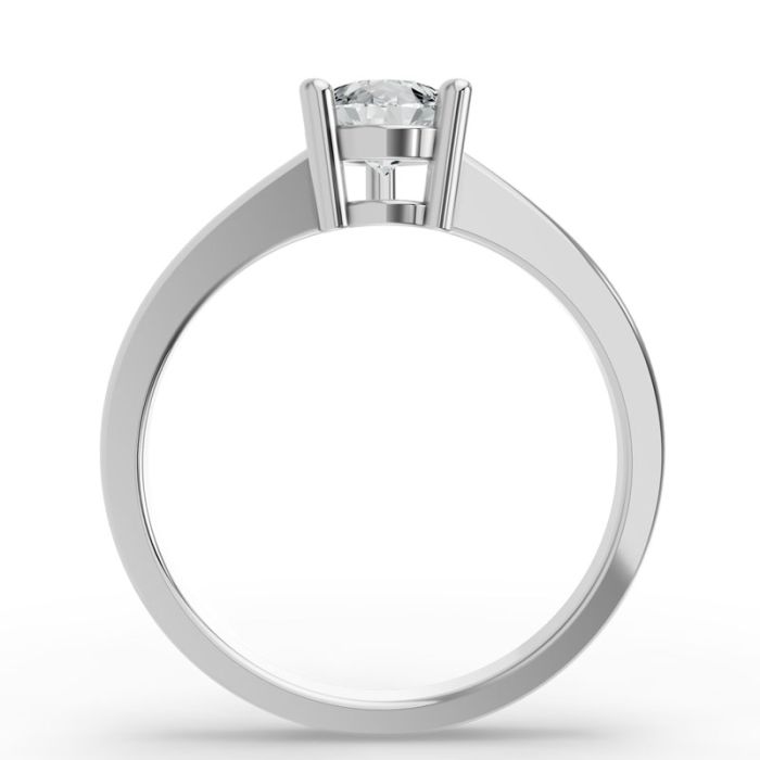 3 Prong Solitaire Ring