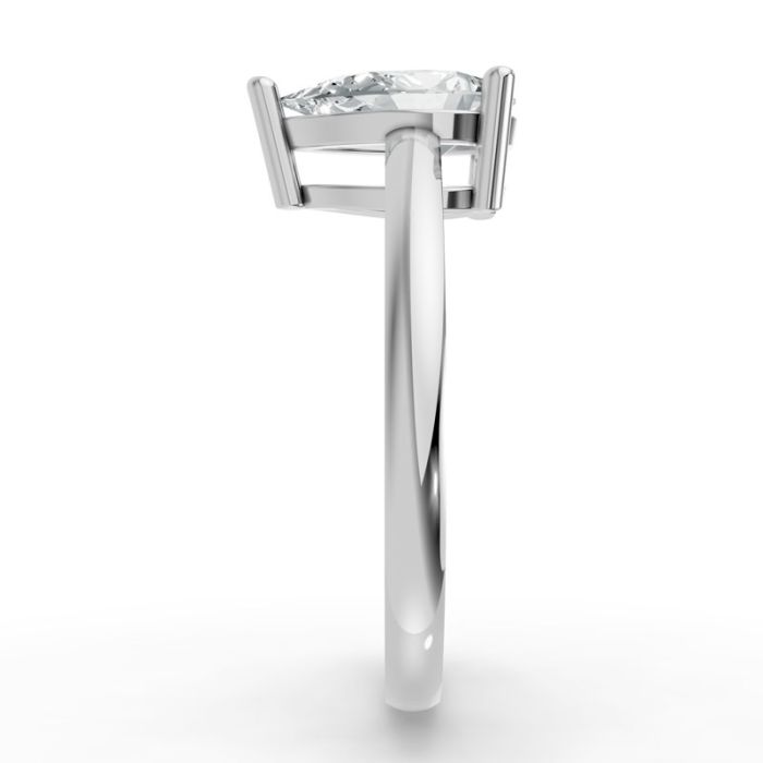 3 Prong Solitaire Ring