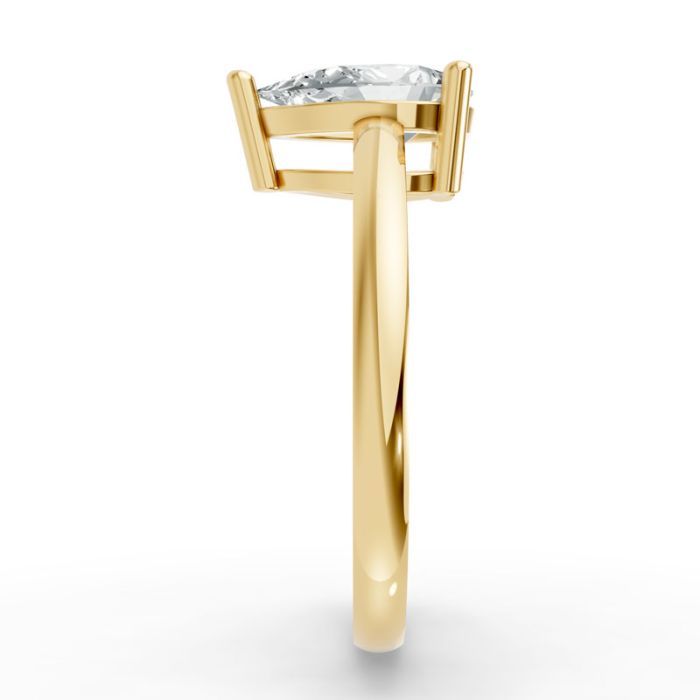 3 Prong Solitaire Ring