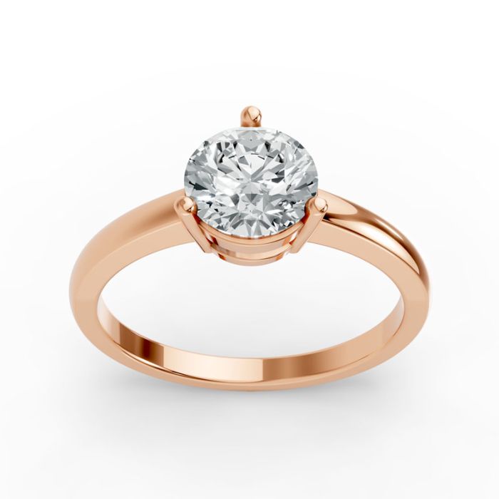 3 Prong Solitaire Ring