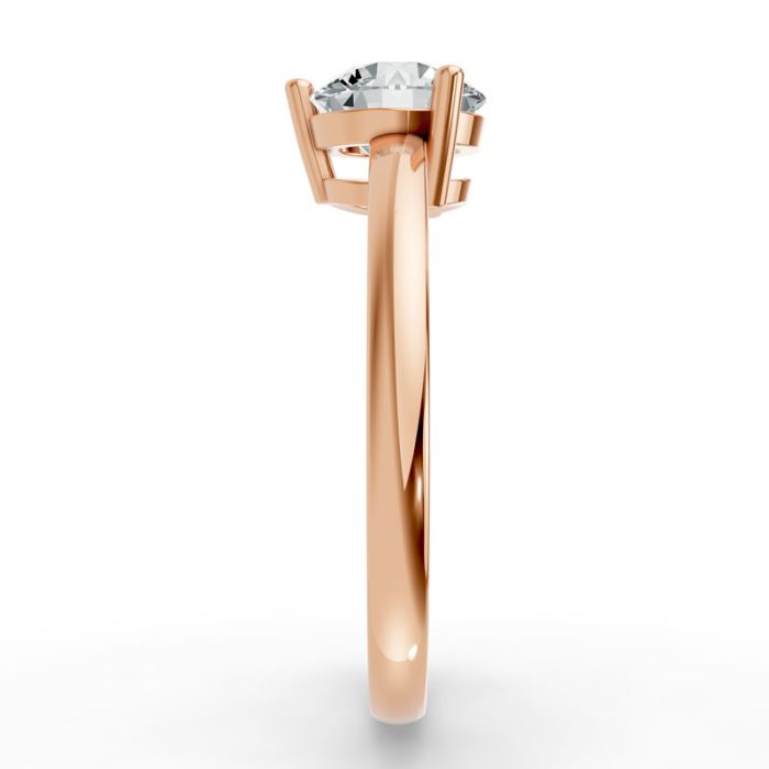 3 Prong Solitaire Ring