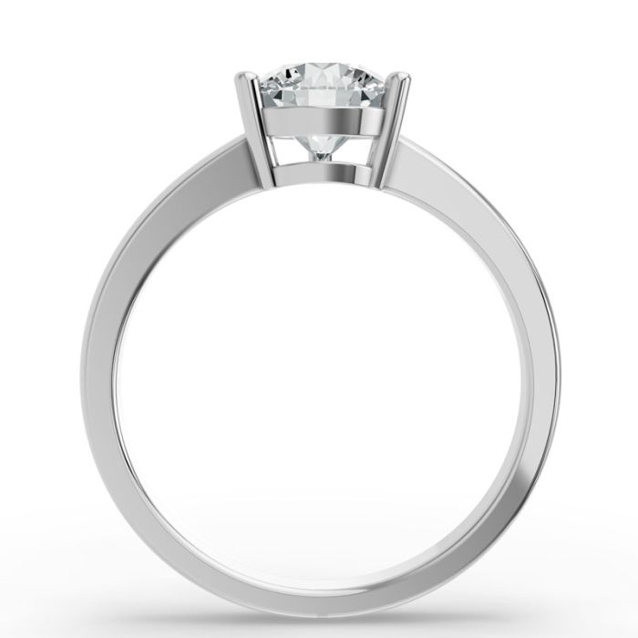 3 Prong Solitaire Ring