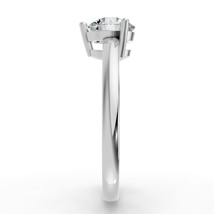 3 Prong Solitaire Ring