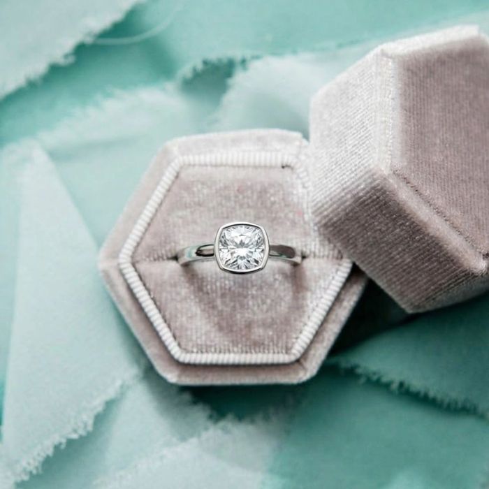 Bezel Set Solitaire Ring