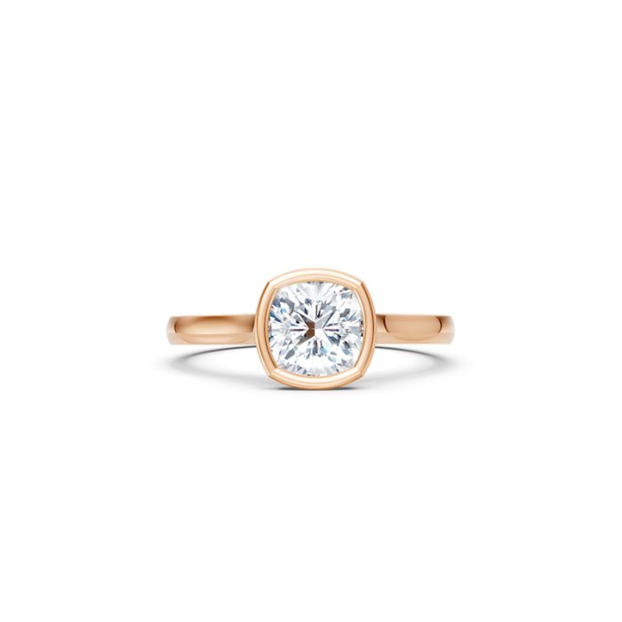 Bezel Set Solitaire Ring