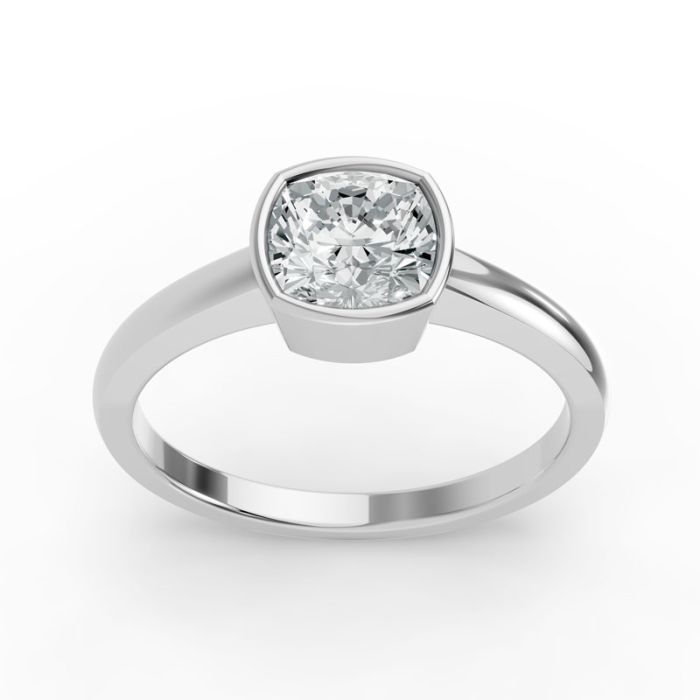 Bezel Set Solitaire Ring