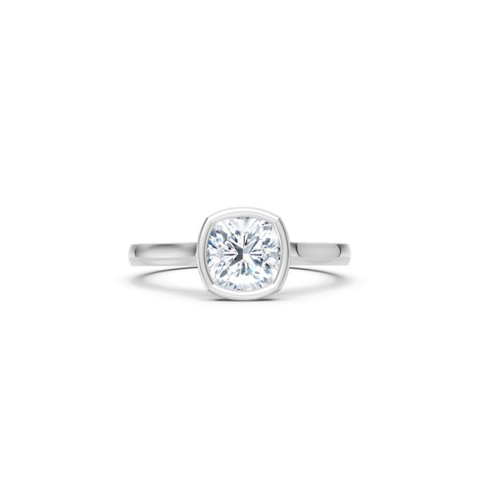 Bezel Set Solitaire Ring