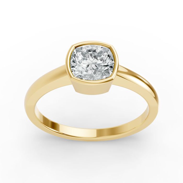 Bezel Set Solitaire Ring