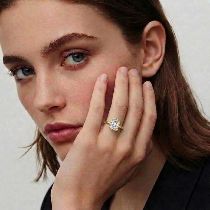 Bezel Set Solitaire Ring