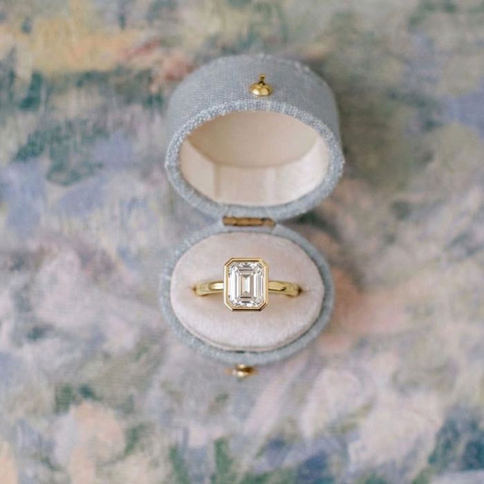 Bezel Set Solitaire Ring