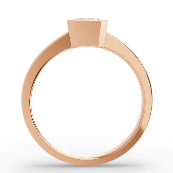 Bezel Set Solitaire Ring