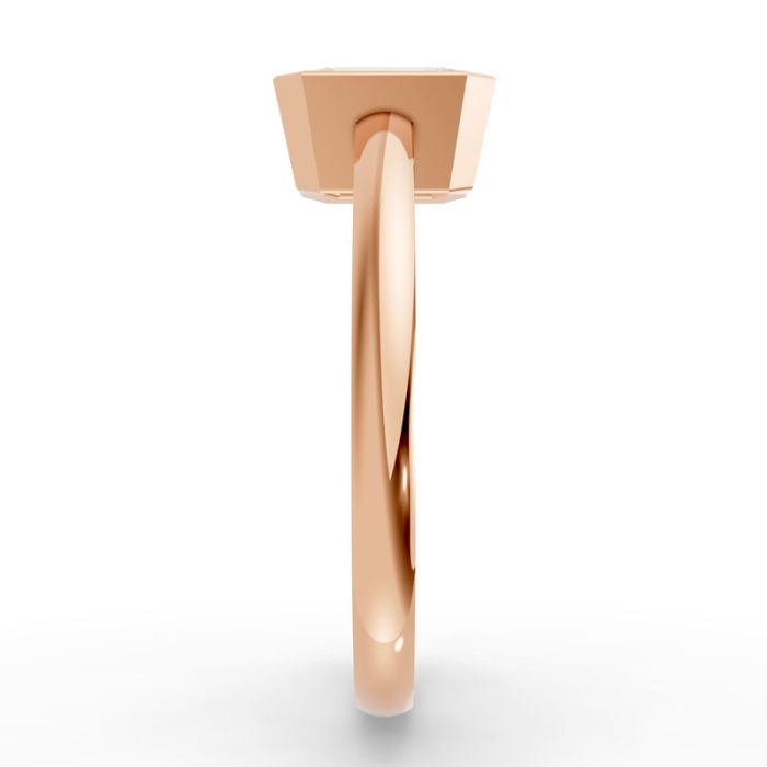 Bezel Set Solitaire Ring