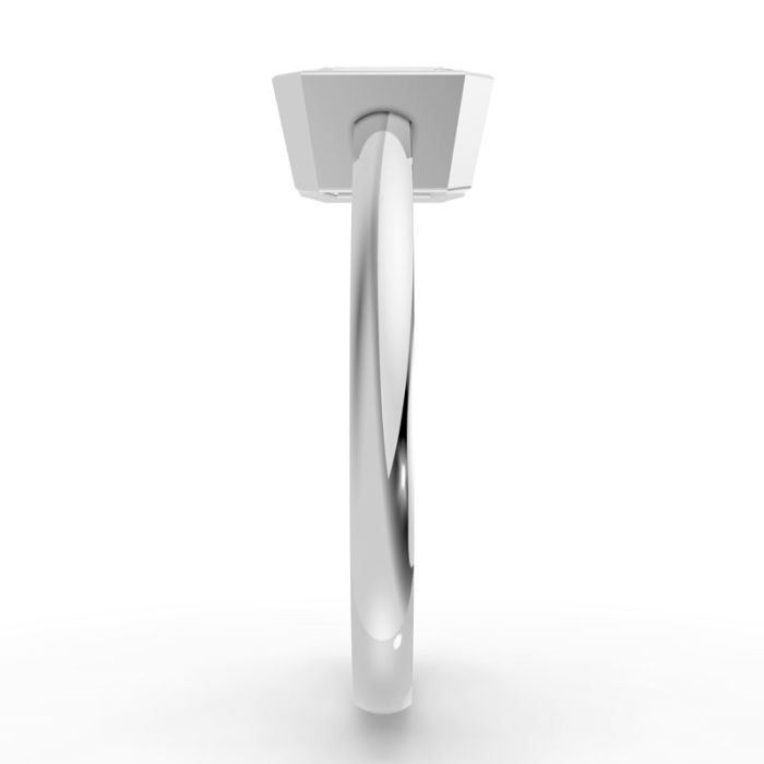 Bezel Set Solitaire Ring