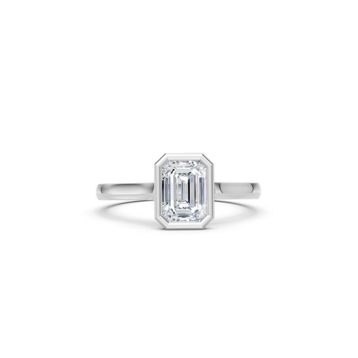 Bezel Set Solitaire Ring