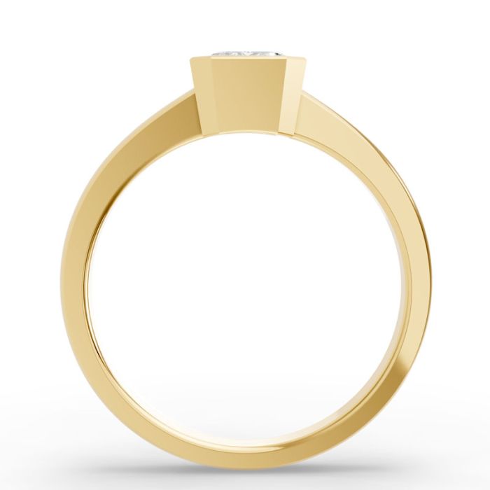 Bezel Set Solitaire Ring