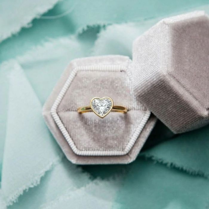 Bezel Set Solitaire Ring