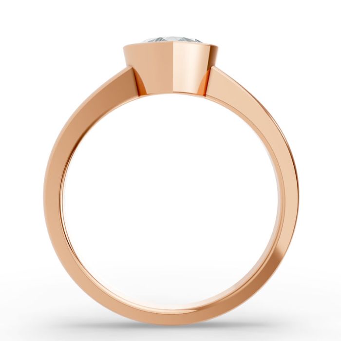 Bezel Set Solitaire Ring