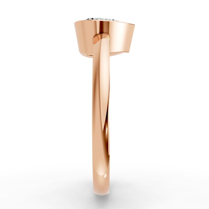 Bezel Set Solitaire Ring