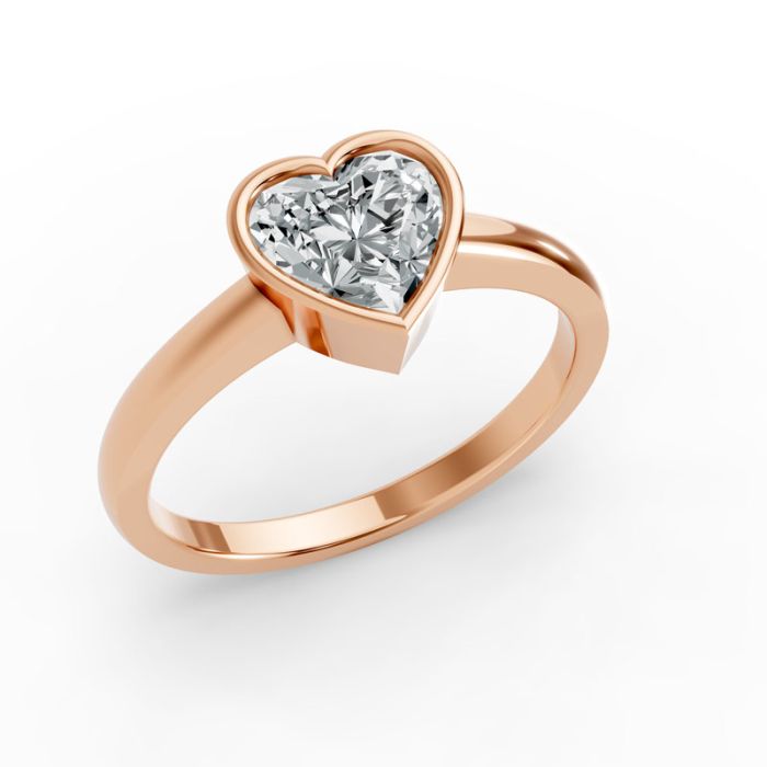 Bezel Set Solitaire Ring