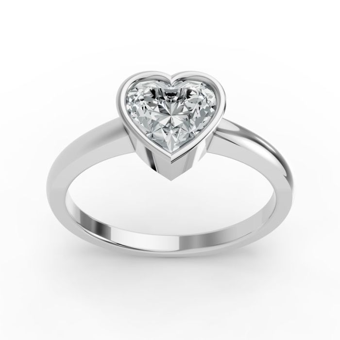 Bezel Set Solitaire Ring