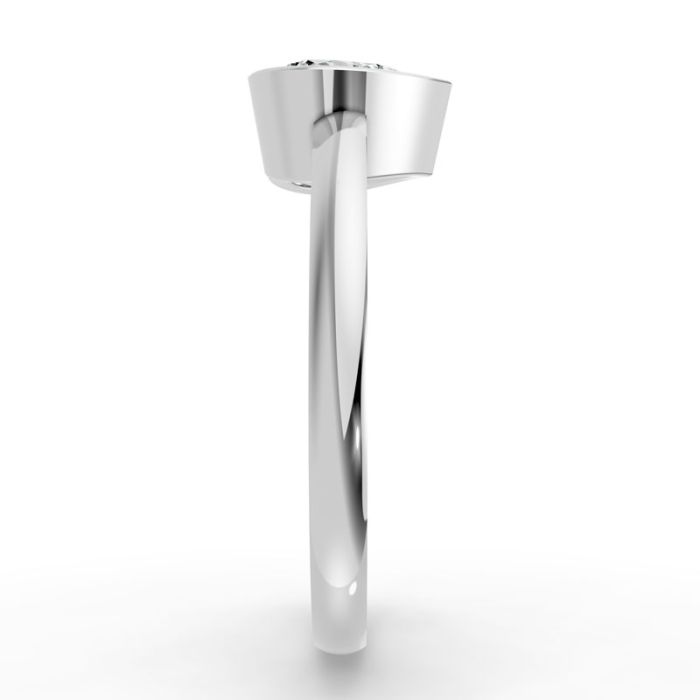 Bezel Set Solitaire Ring