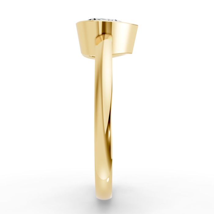 Bezel Set Solitaire Ring