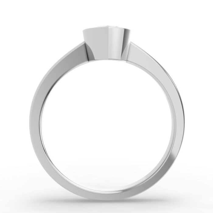 Bezel Set Solitaire Ring