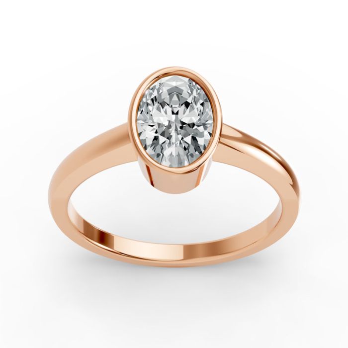 Bezel Set Solitaire Ring