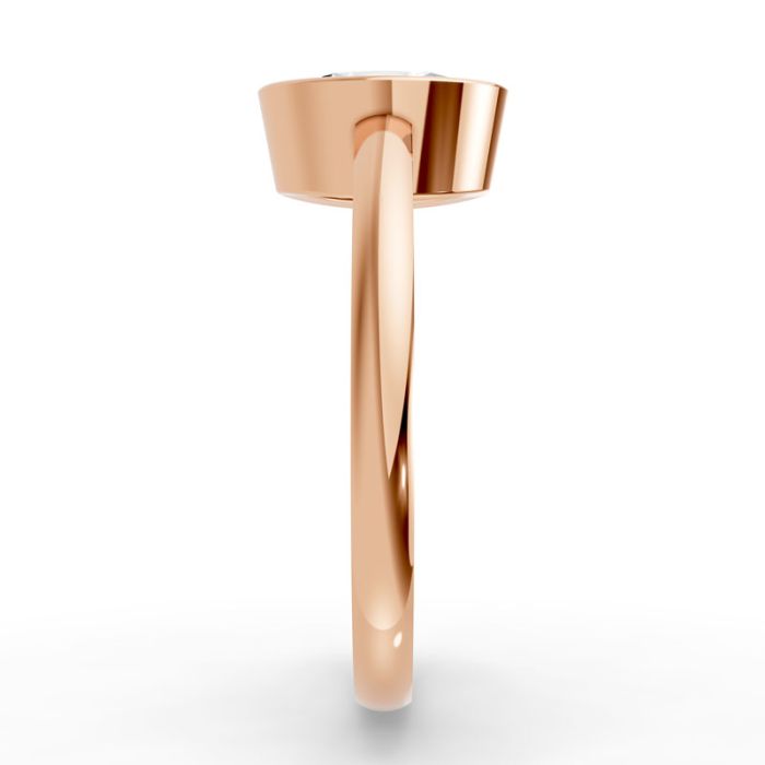 Bezel Set Solitaire Ring