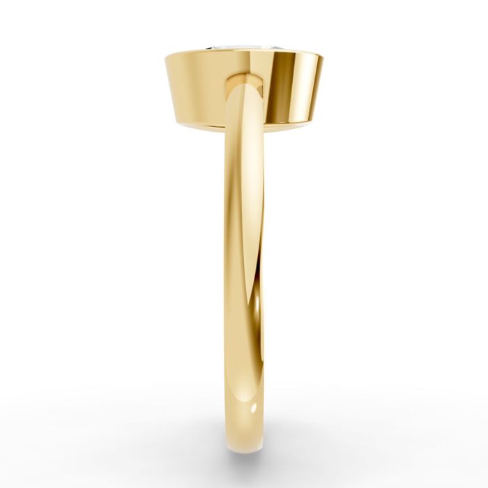 Bezel Set Solitaire Ring