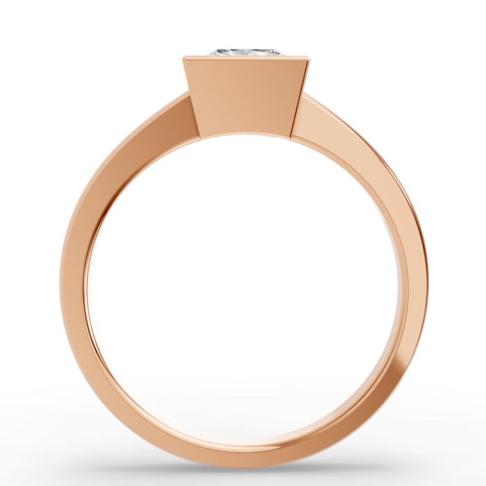 Bezel Set Solitaire Ring