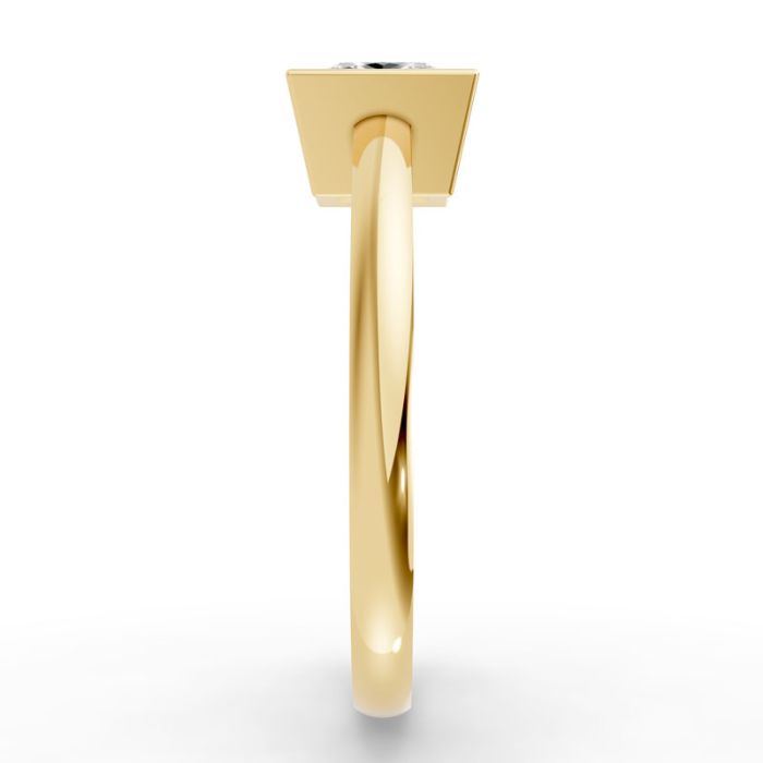 Bezel Set Solitaire Ring