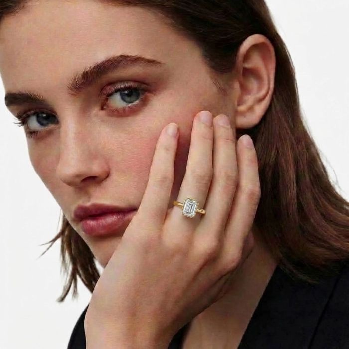 Bezel Set Solitaire Ring