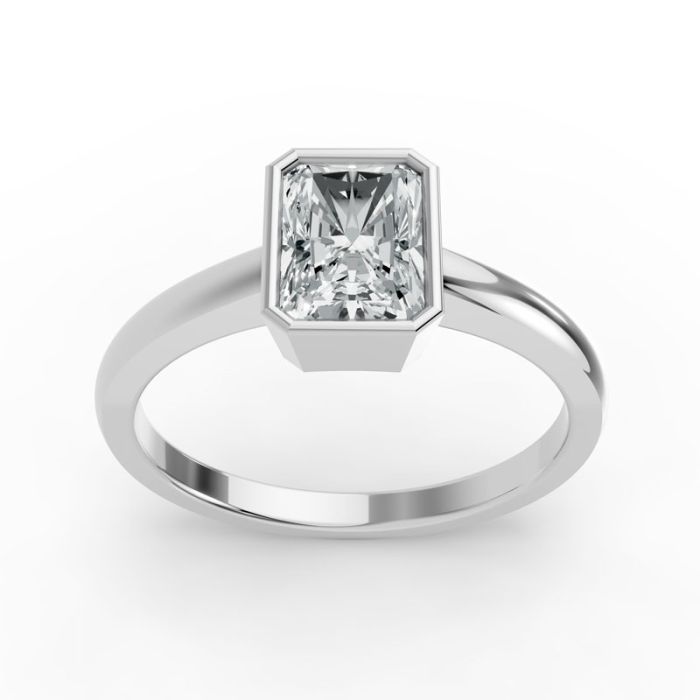 Bezel Set Solitaire Ring