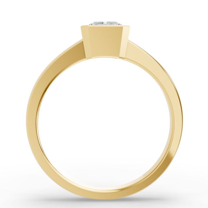 Bezel Set Solitaire Ring