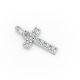 Round Shape Diamond Alphabet Collection in Gold