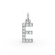 Round Shape Diamond Alphabet Collection in Gold