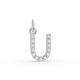 Round Shape Diamond Alphabet Collection in Gold