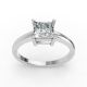 4 Prong Solitaire Ring